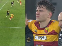 To był już koniec meczu. Dramatyczna kontuzja polskiego talentu