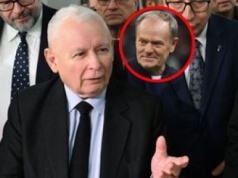 Tusk życzy zdrowia Kaczyńskiemu. Zebrani odpowiedzieli śmiechem
