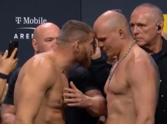 Sceny przed walką Błachowicza. Tylko spójrz, jak zachował się jego rywal