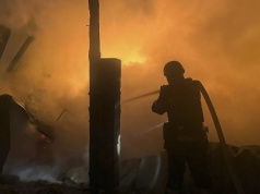 Ponad 700 środków napadu powietrznego. Potężny atak Rosji na Ukrainę