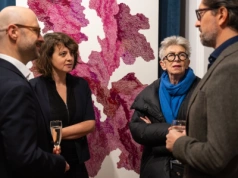 Biuro zamienione w galerię prac Martyny Ścibior. FinTech Poland i Fundacja Beresteckich łączą biznes ze sztuką