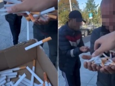 Ukraiński patoinfluencer w podły sposób upokarzał bezdomnych w Szczecinie. W końcu się doigrał