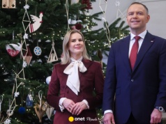 Zrobili to po raz pierwszy w Pałacu Prezydenckim. Karol i Marta Nawroccy dochowali tradycji