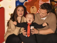 Hakiel i Serowska pokazali, jak wyglądał roczek ich syna. "Na bogato"