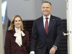 Pod szyją Nawrockiej hit tego roku. Wyglądała jak księżna Kate