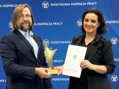 Magdalena Sitek nagrodzona przez Państwową Inspekcję Pracy