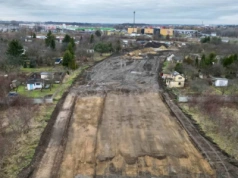 W Bielanach praca wre. Tak powstaje nowa obwodnica. W tym miejscu zbudują wiadukt i most