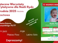 Świąteczne Warsztaty Charytatywne dla Nadii Rydz – małej częstochowianki, które potrzebuje kosztownej terapii