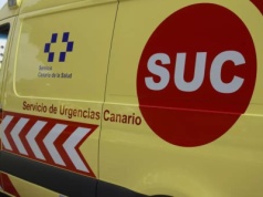 Kobieta ranna po dachowaniu na autostradzie GC-1 koło Telde