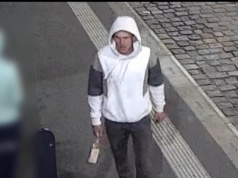 Seria pożarów w Olsztynie! Policja publikuje wizerunek osoby, która może być podpalaczem