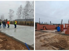 Trwa budowa nowego punktu selektywnej zbiórki odpadów w Ciechanowcu