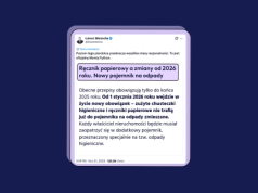 Dodatkowy pojemnik na odpady higieniczne? Manipulacja Łukasza Warzechy