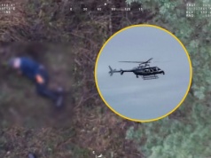 Zaginiony senior spędził noc w lesie. Uratował go policyjny śmigłowiec