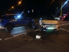 Zderzenie citroena z kią na wjeździe do Lublina. Nietypowe okoliczności kolizji