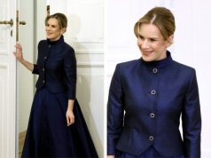 Marta Nawrocka na przedświątecznym spotkaniu w Pałacu Prezydenckim. Mamy zdjęcia