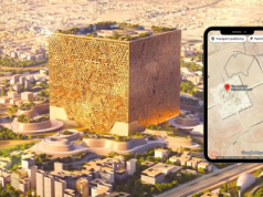 Świat patrzy na gigantyczny sześcian na pustyni. Efekty widoczne już z satelity