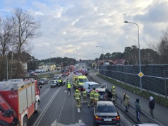 Groźny wypadek pod Piotrkowem Trybunalskim. Ucierpiały 3 osoby