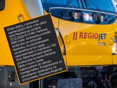 RegioJet: Większość nowych pociągów do Gdyni i Krakowa nie pojedzie