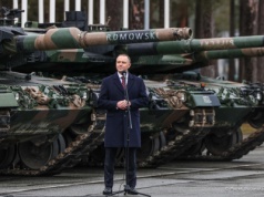 Łotwa. Nawrocki spotkał się z prezydentem Rinkēvičsem, Polonią i żołnierzami Polskiego Kontyngentu Wojskowego