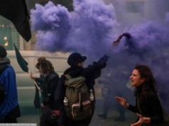 Zamieszki w Lizbonie. Ludzie próbowali wtargnąć do parlamentu