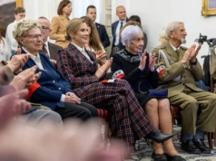 Powstańcy Warszawscy w Pałacu Prezydenckim. Wyjątkowe spotkanie z Pierwszą Damą. ZOBACZ ZDJĘCIA!