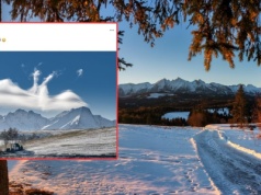 Ta fotografia z Tatr wywołała furorę w sieci. "Dwugłowy smok?"