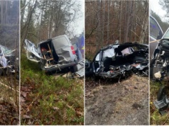 Wypadek samochodu osobowego i busa w Kąpinie. Trzy osoby zabrane do szpitala