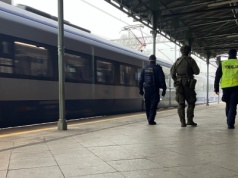 Alarm w pociągu tuż przed granicą. 