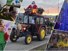 Od parady udekorowanych ciągników po wspólne kolędowanie przy żywej szopce. Gminny jarmark pełen świątecznego nastroju