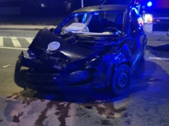 Kolejny wypadek na skrzyżowaniu w Strzeszkowicach. Droga jest całkowicie zablokowana