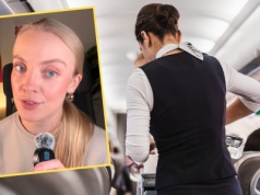 Stewardesa mówi wprost. Tego nie powinno się robić w czasie lotu. 