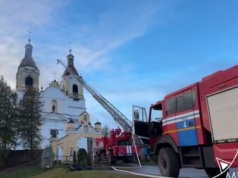 Grodzieńszczyzna. Strażacy uratowali XVIII-wieczny kościół w Sopoćkiniach