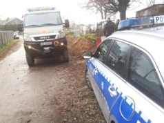 Niewybuch znaleziony koło żłobka