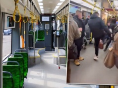 Przerażający atak na ukraińską parę w tramwaju. Agresorzy już się doigrali