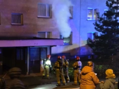 Pożar mieszkania przy ulicy Grunwaldzkiej