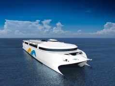 Największy statek świata z napędem elektrycznym wypłynął na otwarte morze