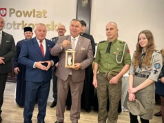 Świąteczne spotkanie w starostwie 