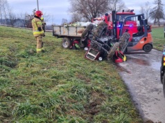 Tragiczny wypadek podczas prac polowych, zginął 25-letni mężczyzna