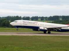 Chwile grozy na lotnisku w Rosji. Pilot przerwał start samolotu