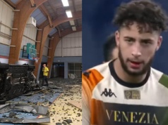 Piłkarz po pijanemu przebił ścianę hali. Zapadł wyrok sądu