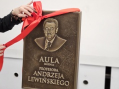 Aula w ICZMP otrzymała imię prof. Andrzeja Lewińskiego