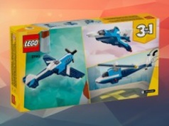 LEGO Creator 3w1 Statek powietrzny samolot wyścigowy za 46,99 zł w Amazon PL