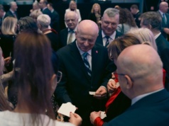 Spotkanie opłatkowe w Urzędzie Marszałkowskim Województwa Lubelskiego w Lublinie