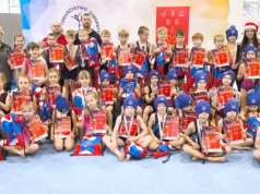 Mikołaj u nyskich gimnastyków