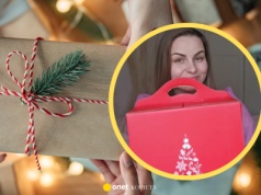 Pracownica kopalni pokazała zawartość świątecznej paczki. Jeden produkt zaskakuje