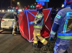 Tragiczny wypadek na alei Słowackiego (ZDJĘCIA)