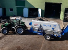 Żywotność wozu paszowego Blattin King – 10 lat intensywnej pracy w gospodarstwie