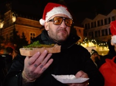 Kizo testuje jedzenie z Bandurą i Mario