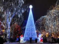 Pokaz świątecznych światełek i iluminacji