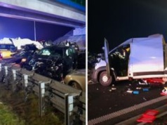 Karambol na S19. Policja pokazała zdjęcia